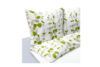 ERIGER Sada ložního prádla bílá/zelená - obrázek 3