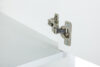 FRISK Bílá nábytková stěna do obývacího pokoje ve skandinávském stylu bílá/přírodní dub - obrázek 6