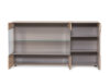 AVERO Velká komoda 165 cm ve skandinávském stylu, šedý dub dub/greige - obrázek 4