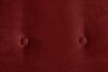TERSO Skandinávská trojmístná velurová pohovka červená bordó - obrázek 5