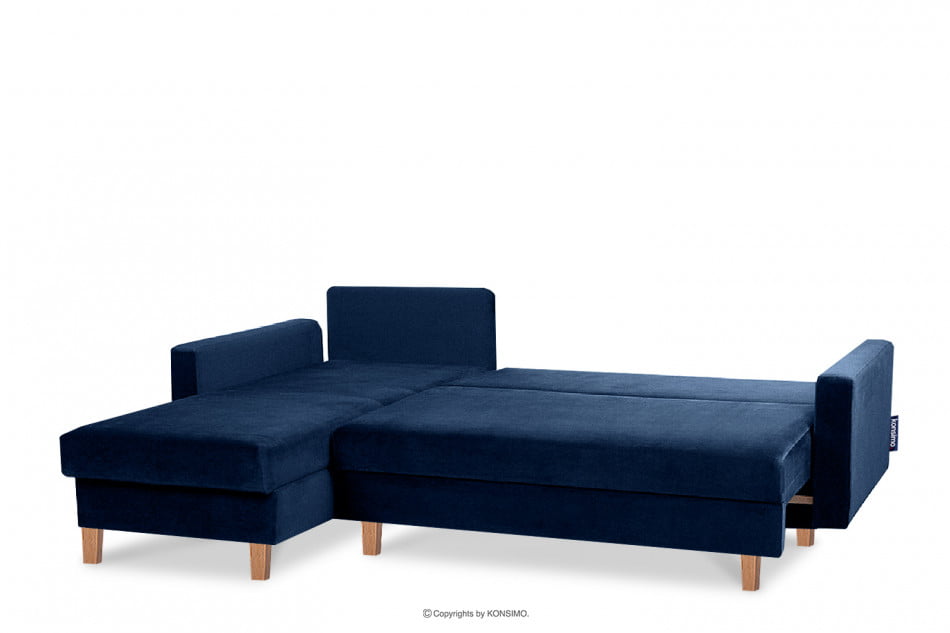 ERISO Rohová sedací souprava do obývacího pokoje, tmavě modrá námořnictvo - obrázek 5