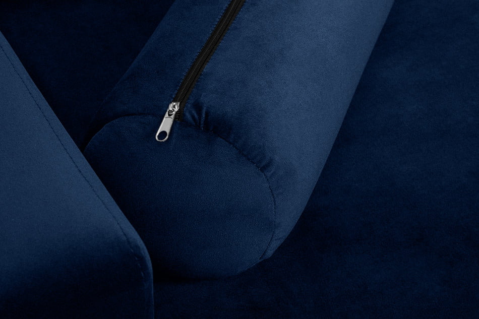 ERISO Rohová sedací souprava do obývacího pokoje, tmavě modrá námořnictvo - obrázek 7