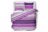 DANAUS Sada bavlněného ložního prádla bílá/růžová/fialová - obrázek 2
