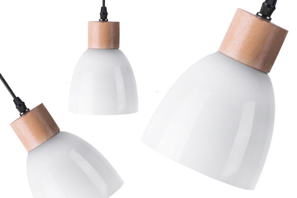 KARI Sada závěsných lamp 3 ks. bílý - obrázek 2