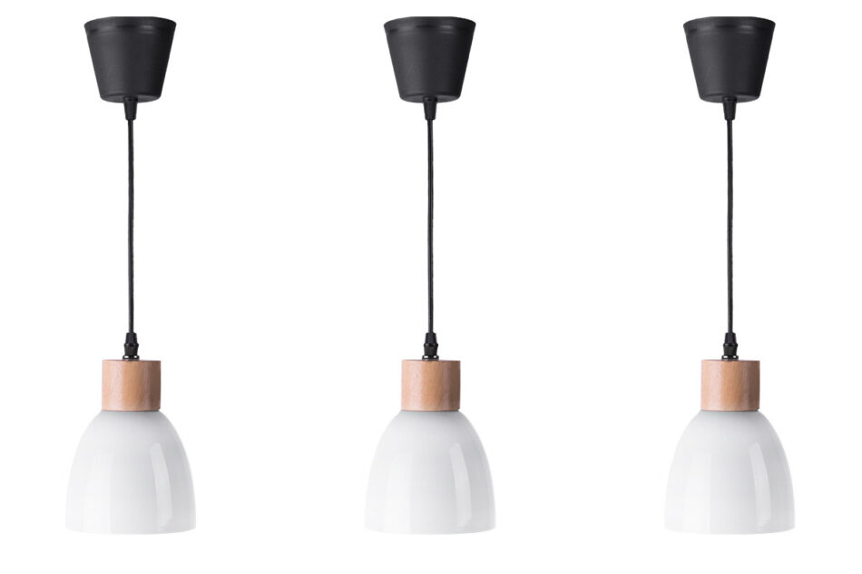 KARI Sada závěsných lamp 3 ks. bílý - obrázek 3
