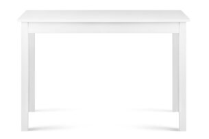 EVENI, https://konsimo.cz/kolekce/eveni/ Bukový klasický jídelní stůl 110 x 60 barva bílá bílý - obrázek