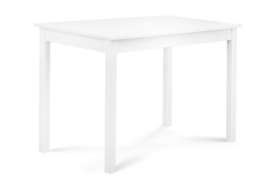 EVENI Bukový klasický jídelní stůl 110 x 60 barva bílá bílý - obrázek 2