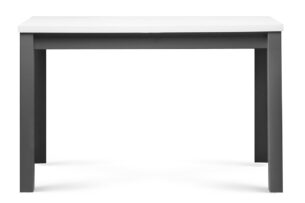 SILVA, https://konsimo.cz/kolekce/silva/ Rozkládací stůl do obývacího pokoje 120 cm šedá/bílá šedá / bílá - obrázek