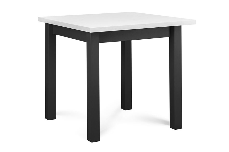 SALUTO Malý rozkládací stůl 80 cm šedý/bílý šedá / bílá - obrázek 2