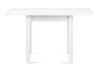 SALUTO Malý rozkládací stůl 80 cm bílý bílý - obrázek 5