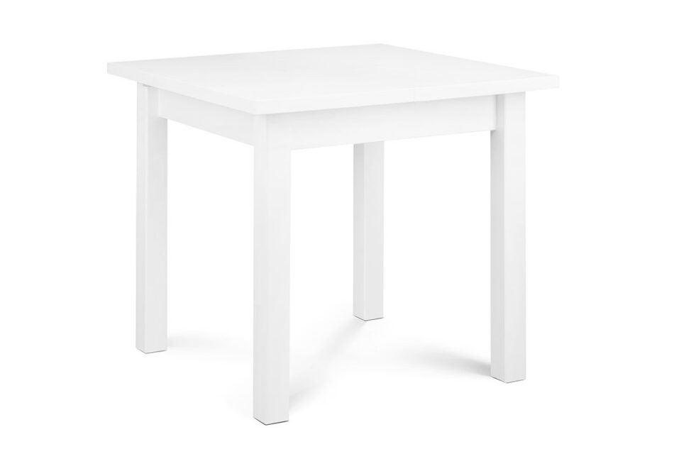 SALUTO Malý rozkládací stůl 80 cm bílý bílý - obrázek 2
