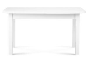 EDERE, https://konsimo.cz/kolekce/edere/ Rozkládací klasický stůl 140 x 80 cm bílý bílý - obrázek
