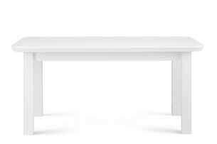 CONTINO, https://konsimo.cz/kolekce/contino/ Jednoduchý jídelní stůl 160 cm bílý bílý - obrázek