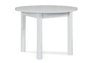 MENZO, https://konsimo.cz/kolekce/menzo/ Kulatý stůl 100 cm bílý bílý - obrázek