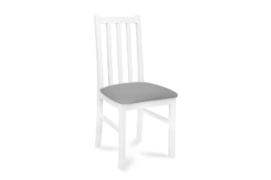 QUATUS, https://konsimo.cz/kolekce/quatus/ Jídelní židle bílá bílá/světle šedá - obrázek