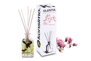 OLENTIA, https://konsimo.cz/kolekce/olentia/ Aroma difuzér magnólie - obrázek