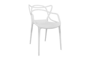 SLIMBI, https://konsimo.cz/kolekce/slimbi/ Moderní plastová židle bílá bílý - obrázek