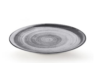 LINARI, https://konsimo.cz/kolekce/linari/ Dezertní talíř šedá/světle šedá - obrázek