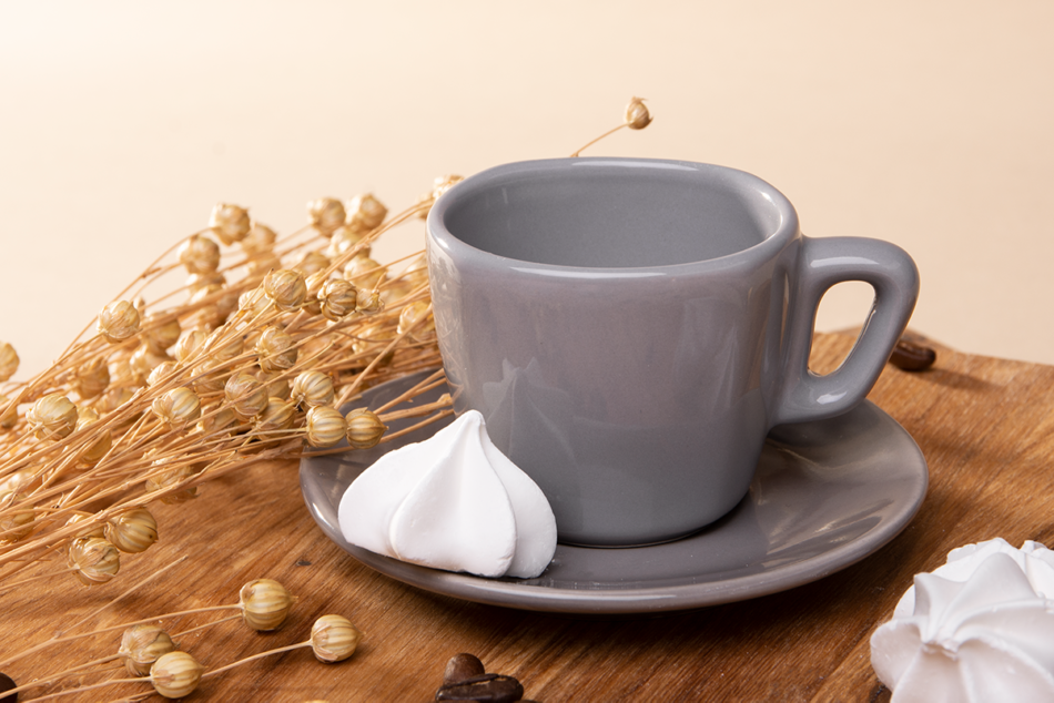 GRESI Šálek na espresso šedá - obrázek 2