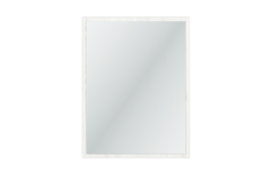 CALLA, https://konsimo.cz/kolekce/calla/ Bílé zrcadlo v rámu do předsíně bílý - obrázek