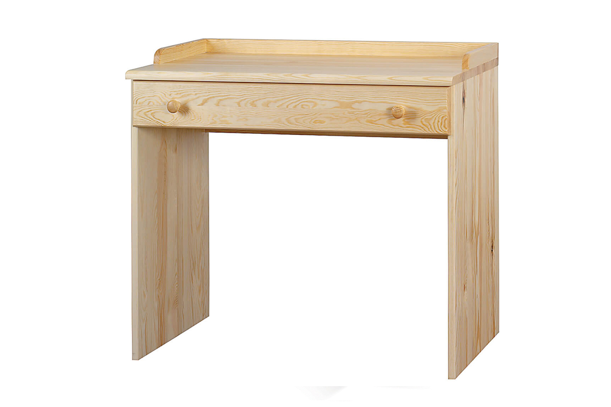 Dřevěný psací stůl se zásuvkou