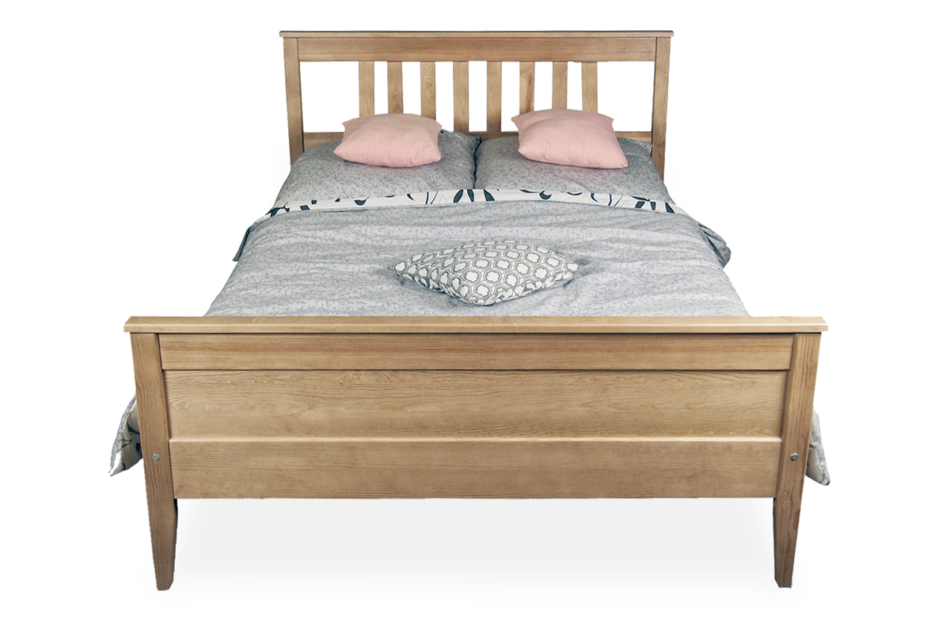 CUCULI Rám postele z borovice 140 x 200, barva dub dub - obrázek 1