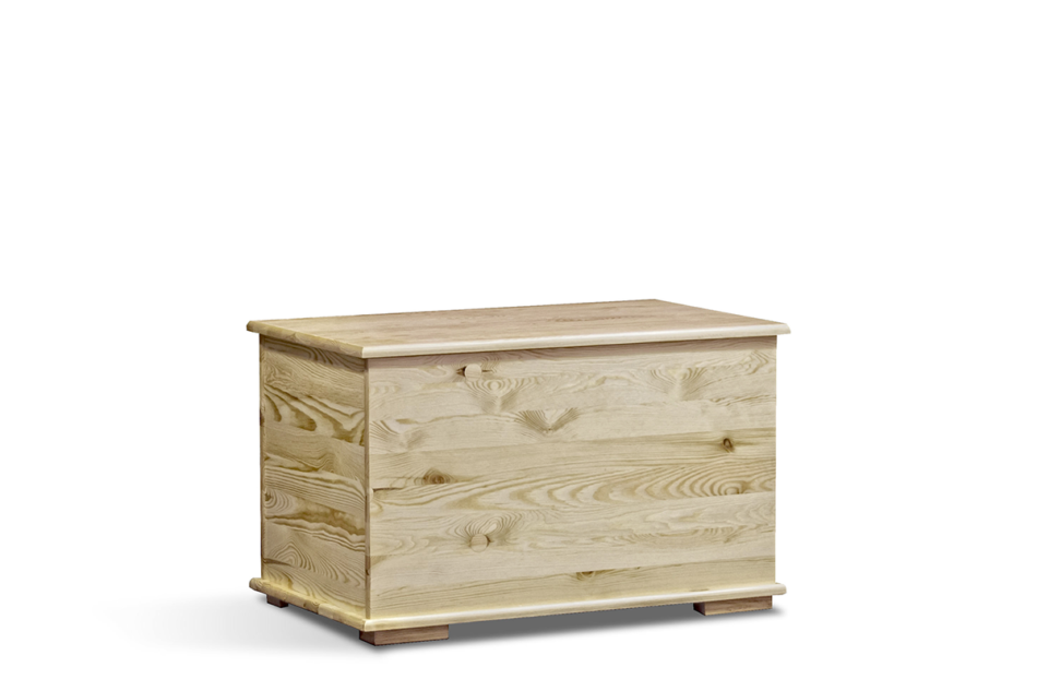 LISSO Úložný box na ložní prádlo z borovice přírodní borovice - obrázek 0
