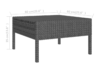 SILIUS Set zahradního nábytku černá/krémová - obrázek 7