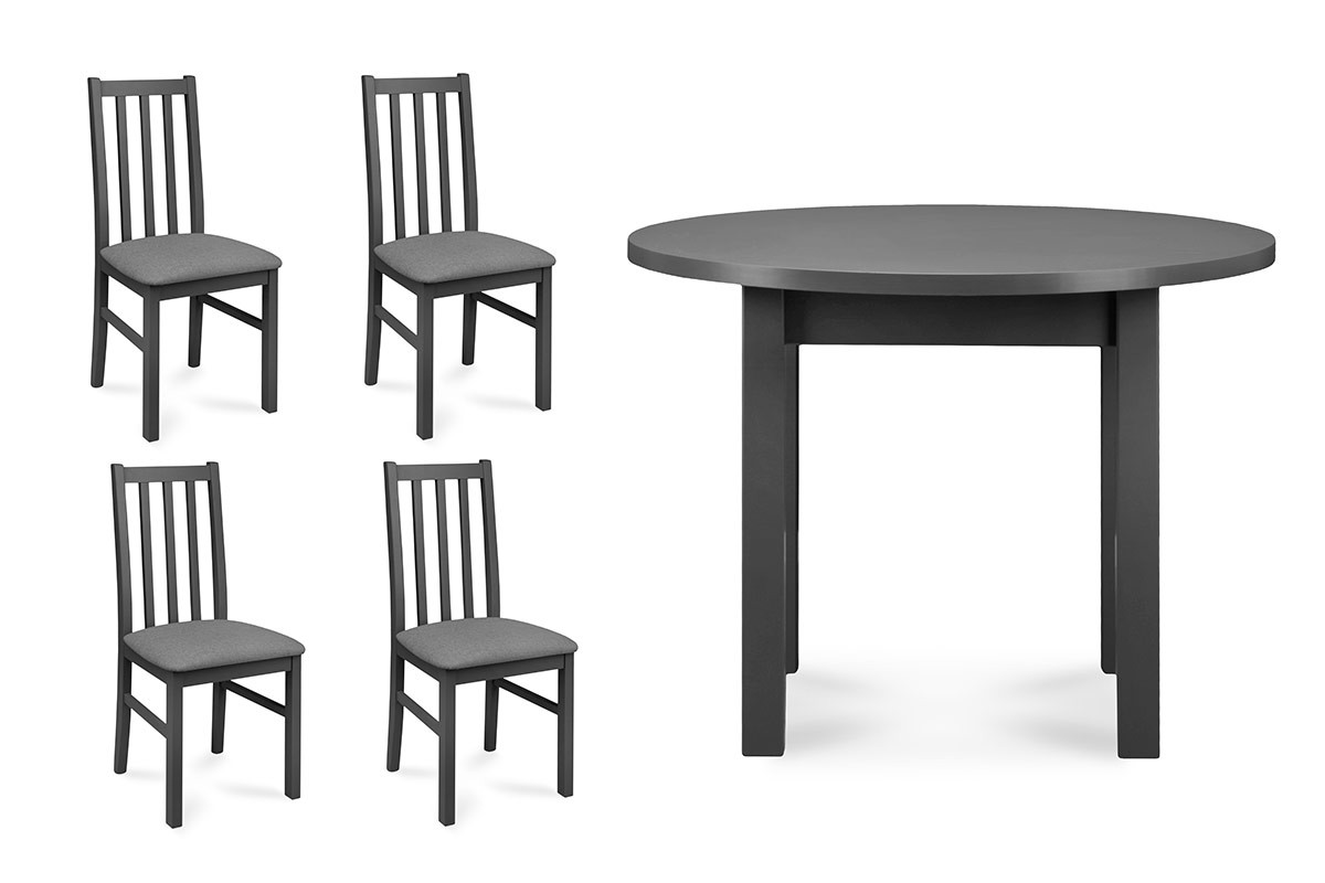 Sada 4 židlí + stůl
