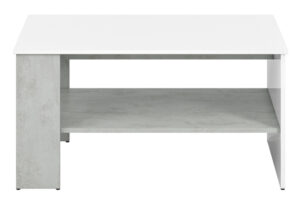 HOSTA, https://konsimo.cz/kolekce/hosta/ Bílý konferenční stolek s leskem glamour bílý lesk - obrázek
