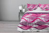 ARTIP Sada ložního prádla bílá/růžová/fialová - obrázek 1