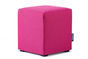 URBIT, https://konsimo.cz/kolekce/urbit/ Růžová barevná podnožka kostka do dětského pokoje růžový - obrázek