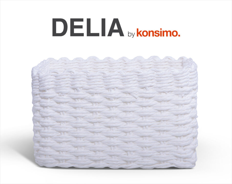 DELIA Koš bílý - obrázek 5