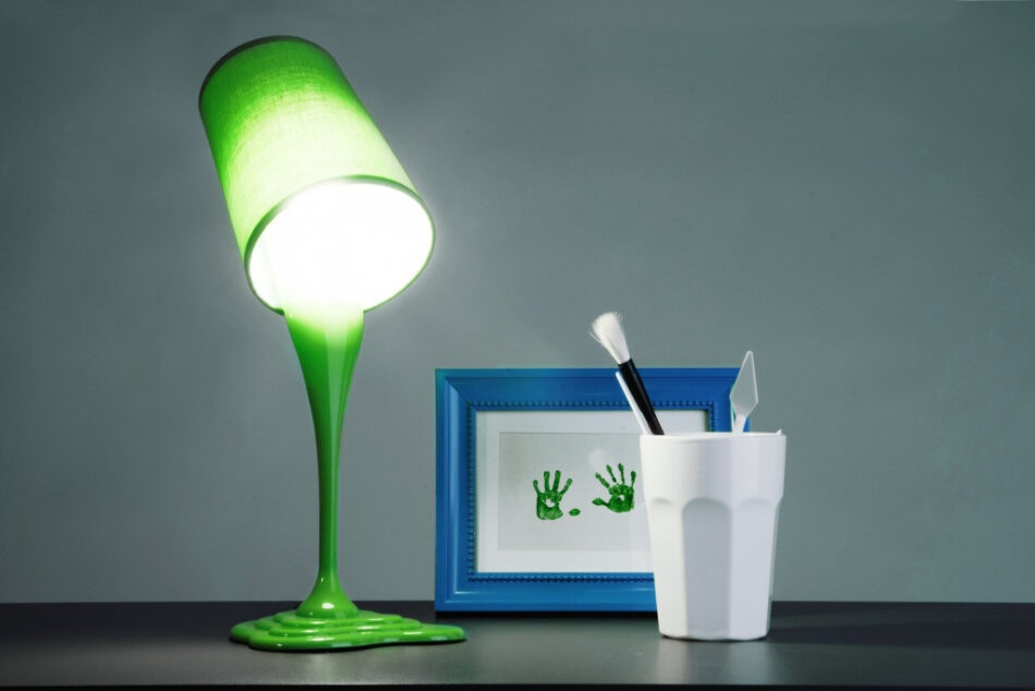 EKLES Stolní lampa zelená - obrázek 5