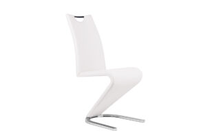IGUS, https://konsimo.cz/kolekce/igus/ Krzesło z wygiętym stelażem białe biały - obrázek