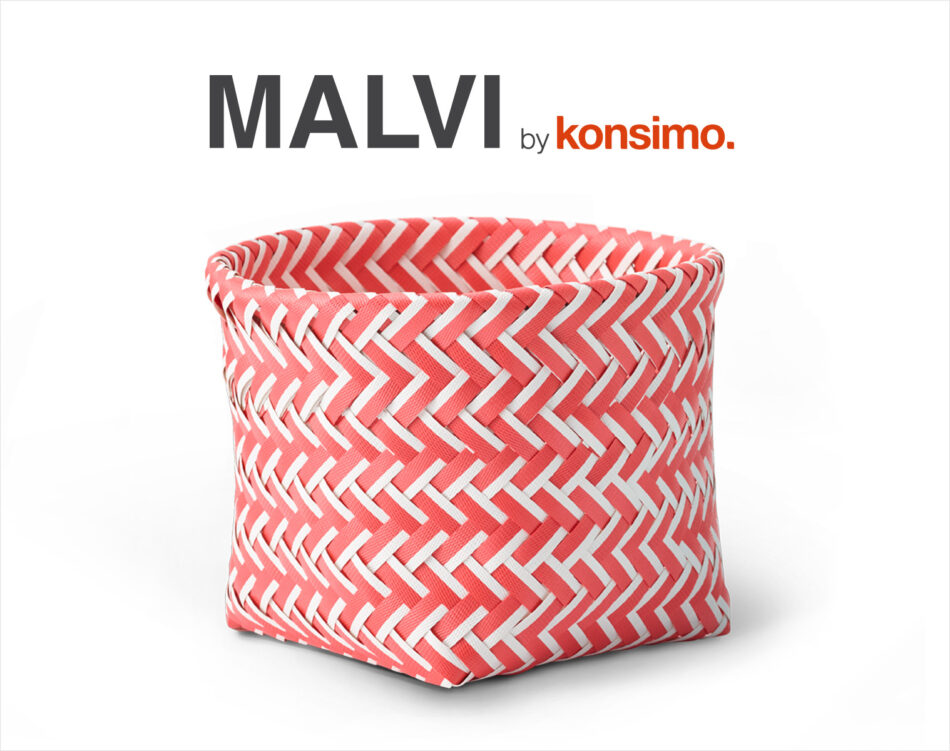 MALVI Koš Červené - obrázek 2