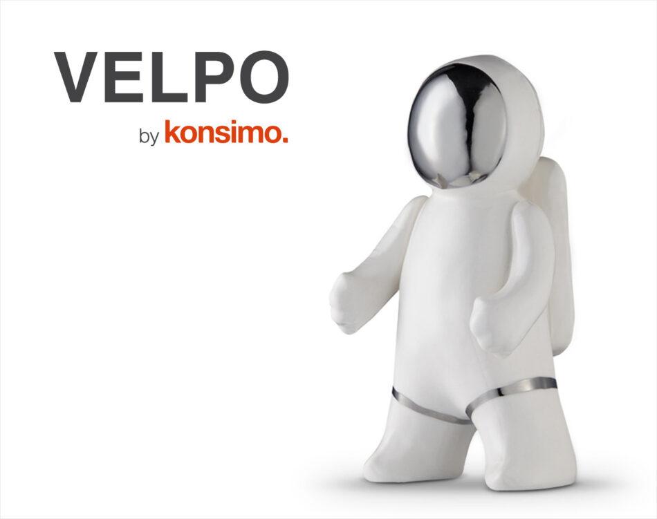 VELPO Figurka astronaut bílý - obrázek 1