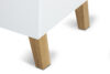 FRISK Komoda + TV skříňka + Konferenční stolek bílá/přírodní dub - obrázek 10
