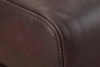 CERTI Kožená rohová sedací souprava s funkcí relax, hnědá levá tmavě hnědá - obrázek 13