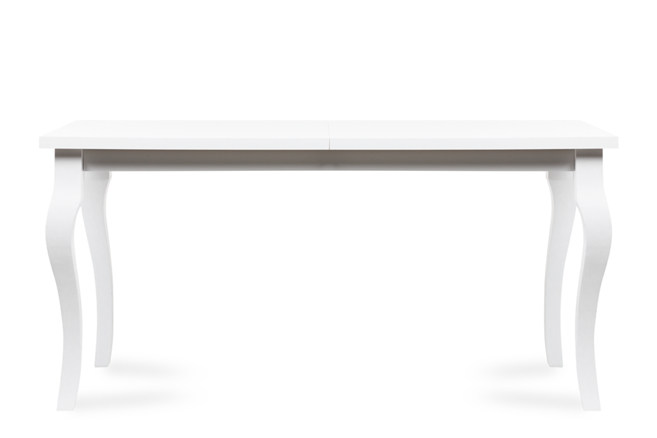 CABIO Glamour bílý rozkládací jídelní stůl bílý - obrázek 0