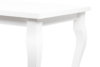 CABIO Glamour bílý rozkládací jídelní stůl bílý - obrázek 4