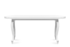 ALTIS Rozkládací stůl 160 cm vintage bílý bílý - obrázek 3