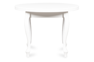 ALTIS, https://konsimo.cz/kolekce/altis/ Kulatý rozkládací stůl glamour bílý bílý - obrázek