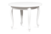 ALTIS Kulatý rozkládací stůl glamour bílý bílý - obrázek 2