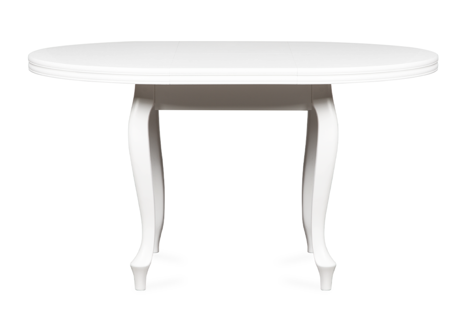 ALTIS Kulatý rozkládací stůl glamour bílý bílý - obrázek 2