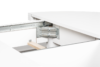 ALTIS Kulatý rozkládací stůl glamour bílý bílý - obrázek 5