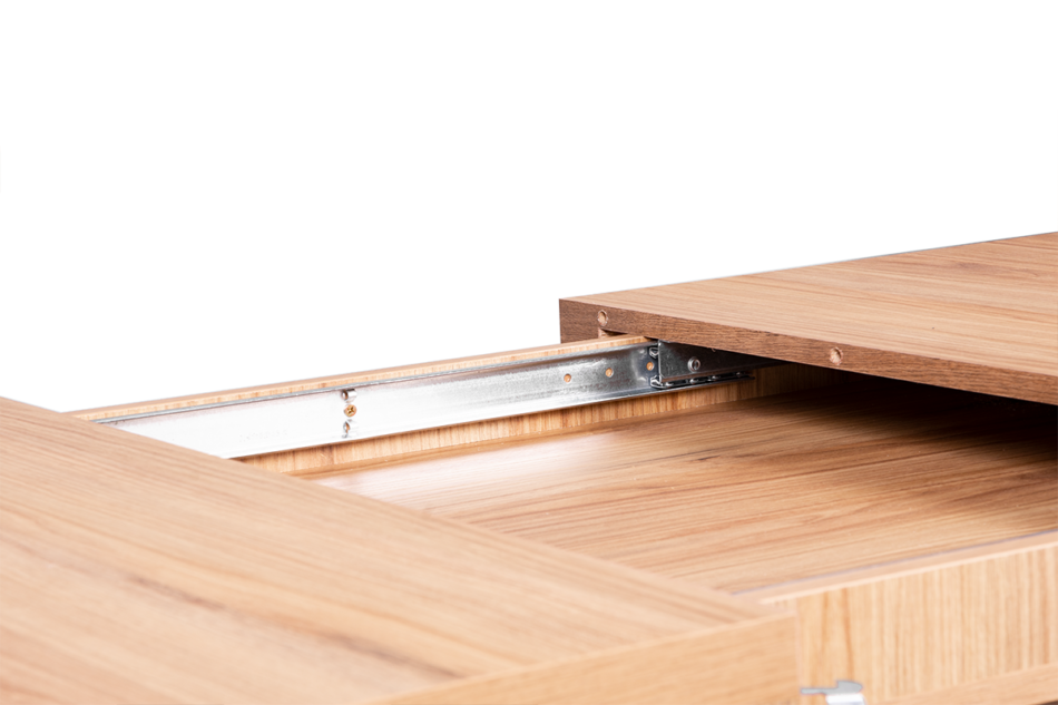 CETO Rozkládací stůl v loftovém stylu dub světlý dub - obrázek 3
