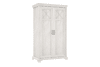 KASHMIR Rustikální šatní skříň do ložnice krémová - obrázek 1