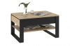 HURICO Konferenční stolek loft řemeslný dub/černý - obrázek 4
