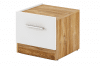 CALIBO Noční stolek do ložnice dub dub stirling/bílá - obrázek 1